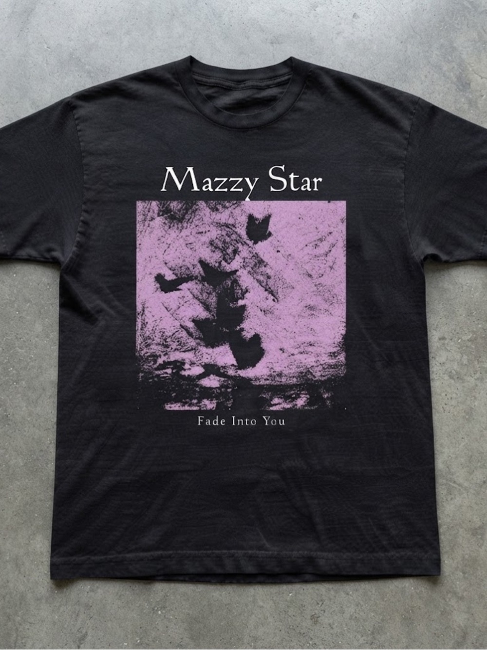 Mazzy Star Fade Into You Graphic Black Gildan T-Shirt